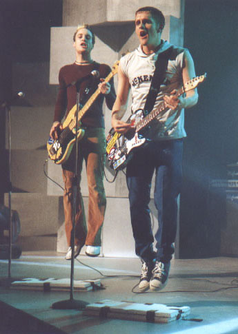 Steve & Josh pogoing